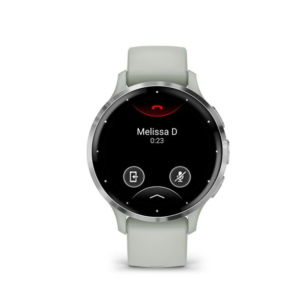 Montre intelligente GPS et tracker d'activité Garmin Venu 3S gris sauge