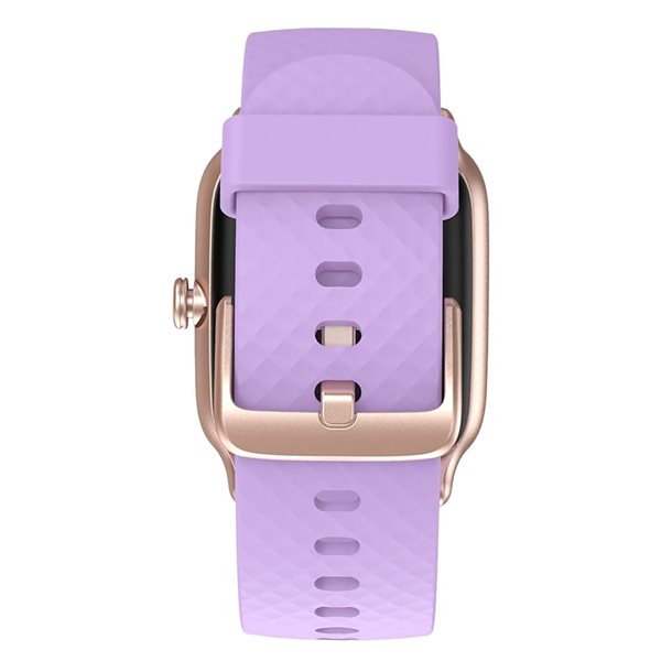 Letsfit EW1 Purple Smart Watch and Fitness Tracker with Heart Rate Monitor