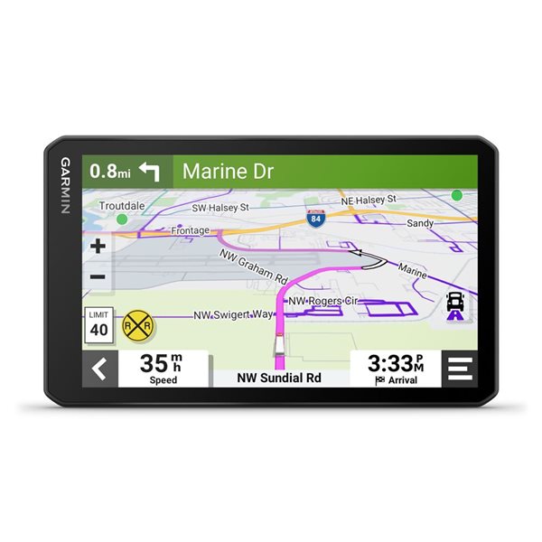 Garmin dēzl™ OTR710 Black 7-in GPS Truck Navigator