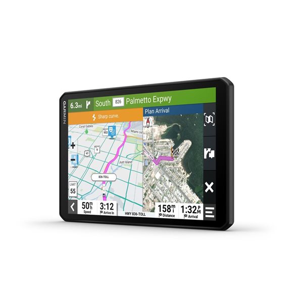 Garmin RV 895 Black GPS with 8-in Display and Traffic Alerts