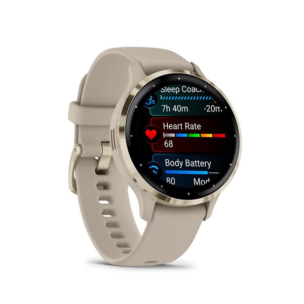 Garmin Venu 3S French Gray GPS Smartwatch and Fitness Tracker