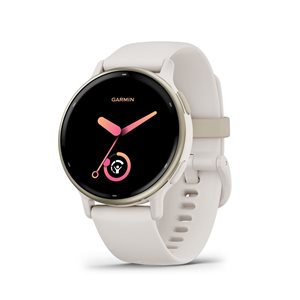 Montre intelligente GPS et tracker d'activité Garmin vívoactive 5 ivoire