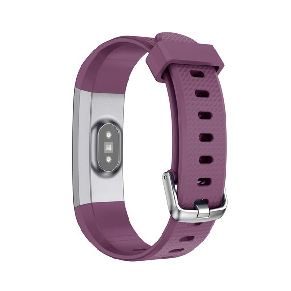 Letscom by Letsfit  ID115 Purple Health and Fitness Tracker and Smartwatch