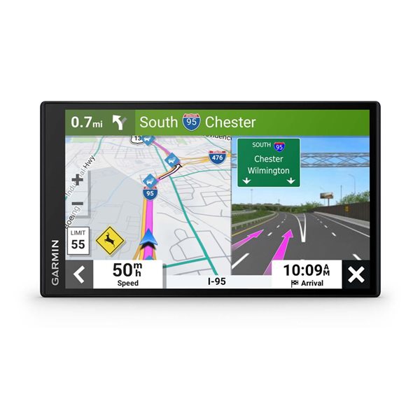 GPS Garmin DriveSmart 76 MT noir avec écran de 7 pouces avec alertes de trafic