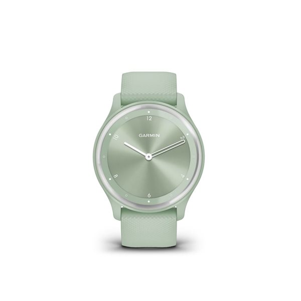 Montre intelligent Garmin vivomove Sport GPS et tracker d’activité couleur menthe fraîche