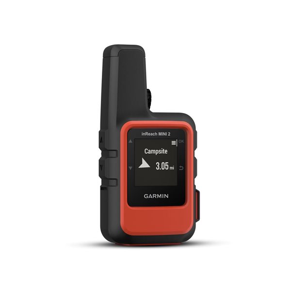 Garmin inReach Mini 2 Flame Red Rugged Handheld Satellite GPS Tracker