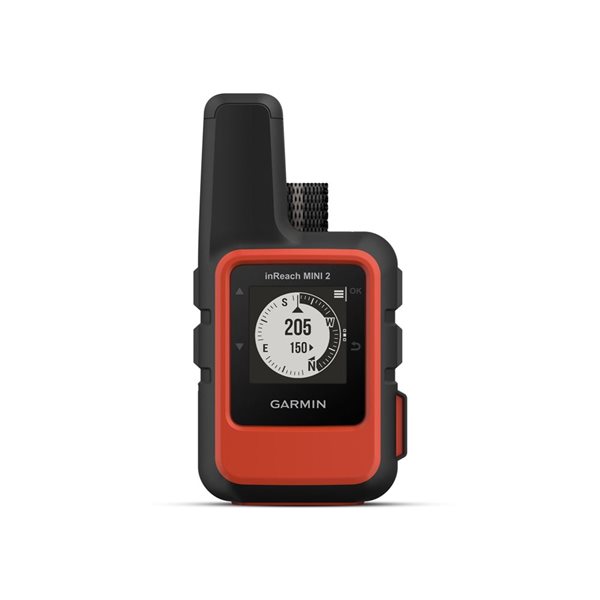 Garmin inReach Mini 2 Flame Red Rugged Handheld Satellite GPS Tracker