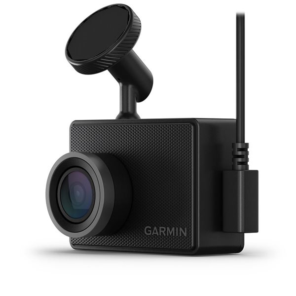 Caméra-témoin de circulation noire 47 Garmin 1080P avec champ de vision de 140 degrés