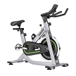 Letsfit AE02 Silver Home Stationairy Excersise Bike