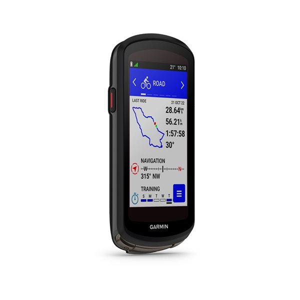 Compteur de vélo solaire Garmin Edge 1040 noir avec GPS, appareil uniquement