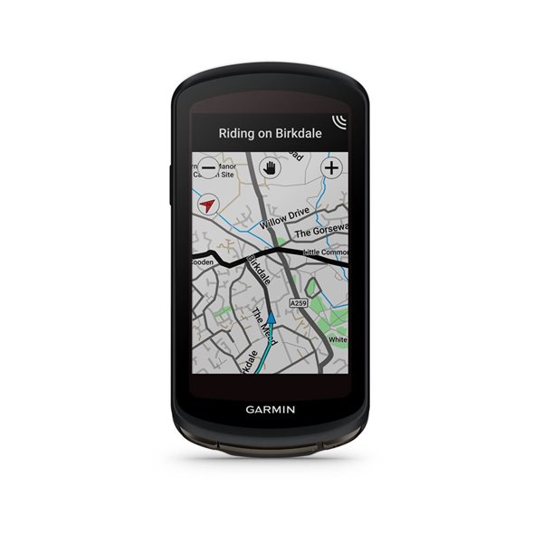 Compteur de vélo solaire Garmin Edge 1040 noir avec GPS, appareil uniquement