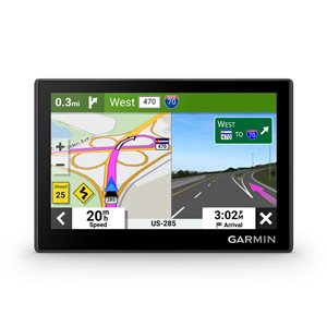 GPS Garmin Drive 53 noir avec écran 5 pouces, trafic non inclus