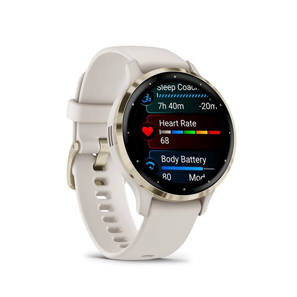 Garmin Venu 3S Ivory GPS Smartwatch and Fitness Tracker