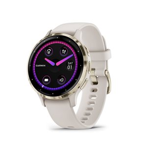 Montre intelligente GPS et tracker d'activité Garmin Venu 3S ivoire