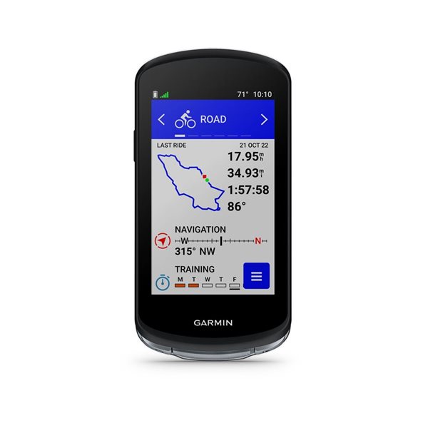 Compteur de vélo Garmin Edge 1040 noir avec GPS, appareil uniquement