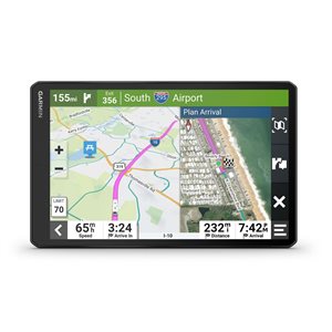 GPS Garmin RV 1095 noir avec écran de 10 po et alertes de trafic