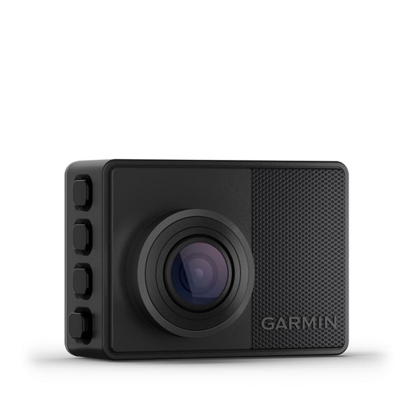 Caméra-témoin de circulation noire Garmin 1440P 67W avec champ de vision à 180 degrés