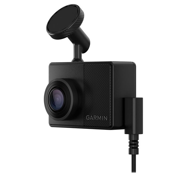 Caméra-témoin de circulation noire Garmin 1440P 67W avec champ de vision à 180 degrés