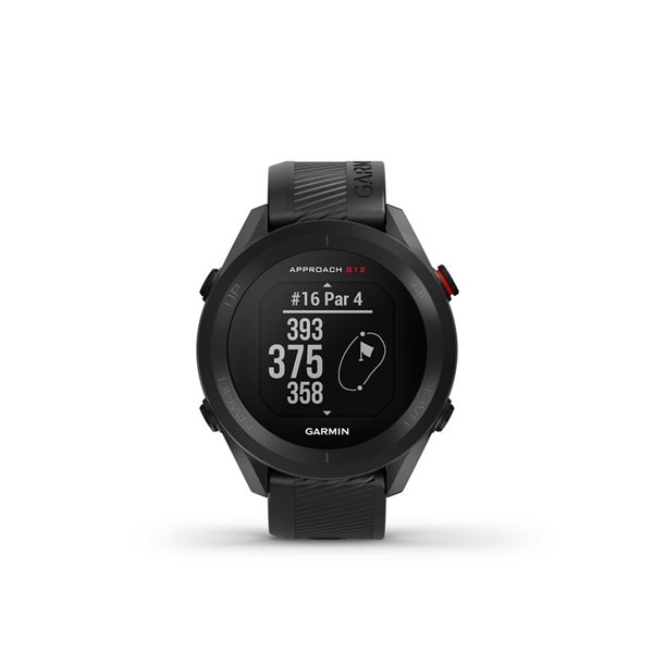 Montre intelligent de golf GPS Garmin Approach S12 noire