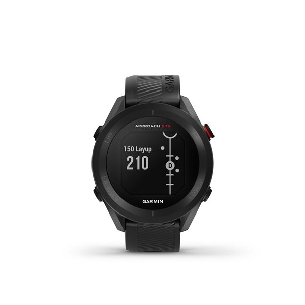 Montre intelligent de golf GPS Garmin Approach S12 noire