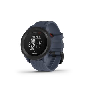 Montre intelligent de golf GPS Garmin Approach S12 bleue