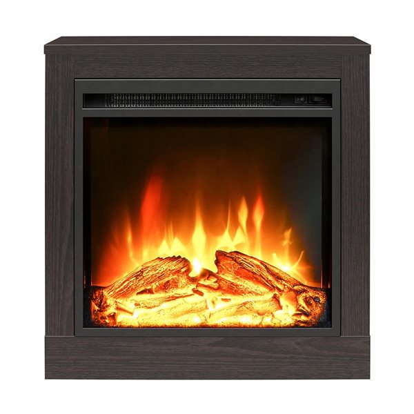 Ameriwood Home Fillmore Espresso Fireplace Mantel