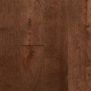 Échantillon de plancher  en bois massif Sienna Duro Design érable à sucre 66 po x 3,25 po naturel