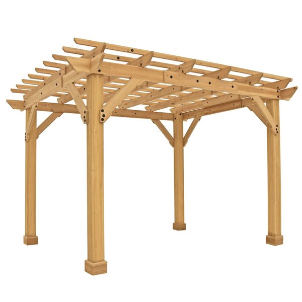 Pergola en cèdre 10 x 12 pi Meridian par Yardistry