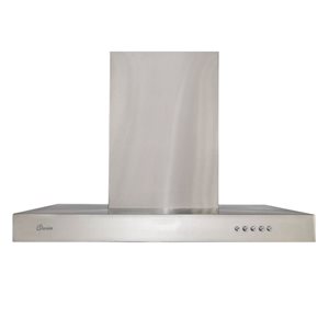 Turin Veneto 30-in 600 CFM Stainless Steel Wall Mounted Range Hood