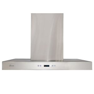 Turin Explora 30-in 860 CFM Stainless Steel Wall Mounted Range Hood