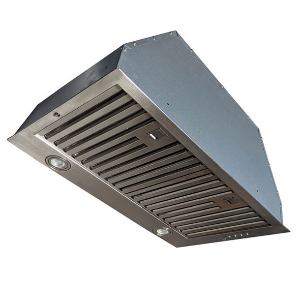 Turin Elite Pro 28-in 1000 CFM Stainless Steel Built-In Range Hood