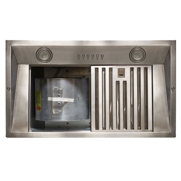 Turin Nobel 28-in 1000 CFM Stainless Steel Built-In Range Hood