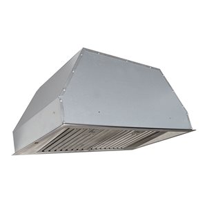 Turin Nobel 28-in 1000 CFM Stainless Steel Built-In Range Hood