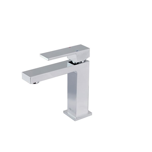 Stylish Single Handle 6 1/2-in Polished Chrome Bathroom Faucet