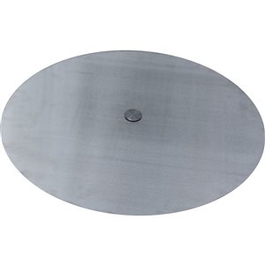 Elementi 29-in Large Round Stainless Steel Fire Table Lid
