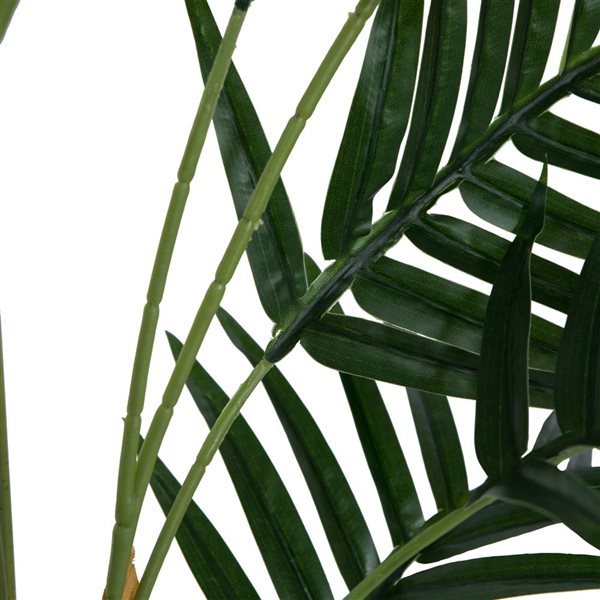 Vickerman 35-in Artificial Potted Fern Palm Real Touch Leaves