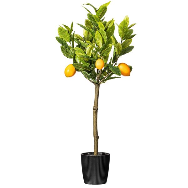 Vickerman 3ft Artificial Potted Lemon Tree TB190230 RONA