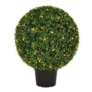 Vickerman 24-in Artificial Green Boxwood Ball