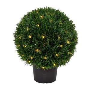 Vickerman 20-in Artificial Green Cedar Ball