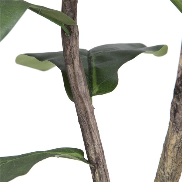 Vickerman 10-ft Artificial Potted Fiddle Tree