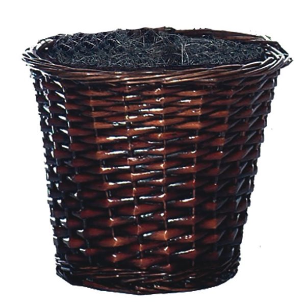 Vickerman 4-ft Artificial Ficus Bush in Rattan Basket