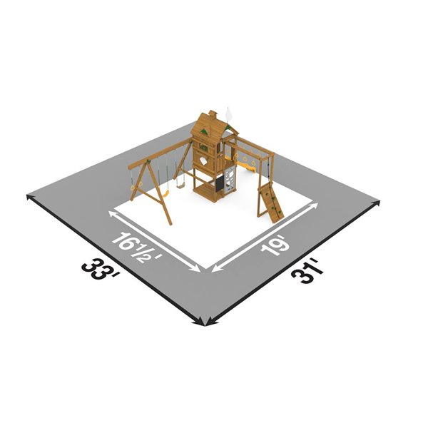 PlayStar Contender Bronze BIY Playset - Lumber Required