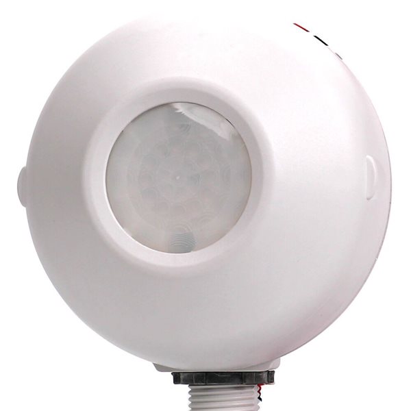 Intermatic White Commercial Grade High Bay Ceiling Mount PIR Occupancy Sensor