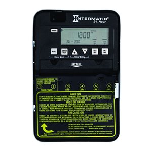 Intermatic 24-Hour 2-Circuit Electronic Control 120-277 VAC 2-SPST