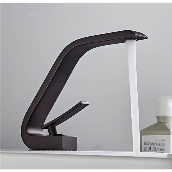 DROP Bath and Kitchen 18.5-in W Oval Ceramic Bathroom Undermount Sink Set in White w/ Black Faucet and Drain