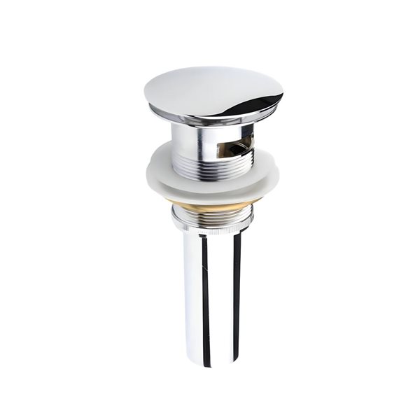 DROP Bath and Kitchen 23.6 x 16.9-in Oval Ceramic Bathroom Undermount Sink Set in White w/ Chrome Faucet and Drain