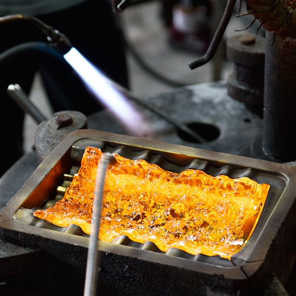 CWI Lighting Lava 48-in Integrated LED Brass Chandelier