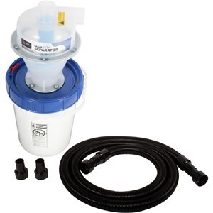 Tuyau de collecte séparateur Cen-Tec Systems 10 pi avec bac verrouillable de 5 gallons