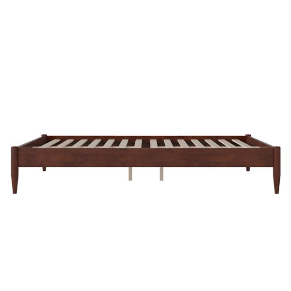 AFI Pasadena 14" Queen Low Profile Platform Bed in Walnut