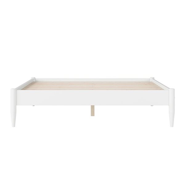 AFI Pasadena 14" Queen Low Profile Platform Bed in White